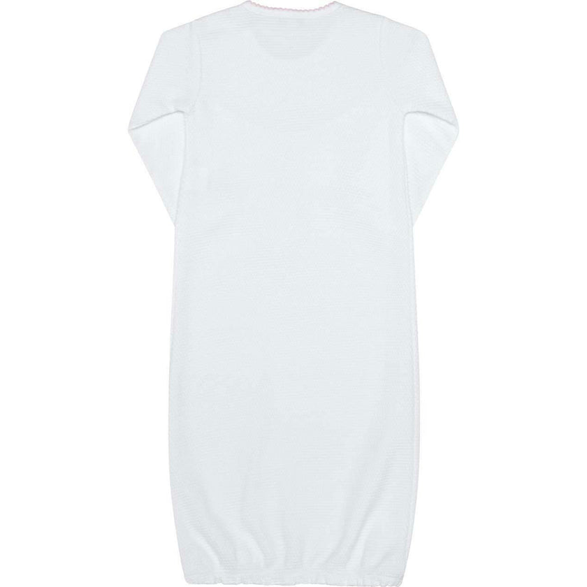 White Bubble Baby Gown