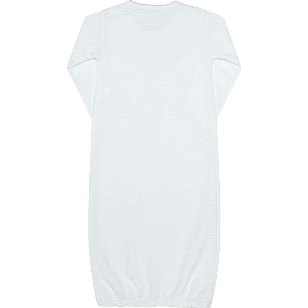 White Bubble Baby Gown