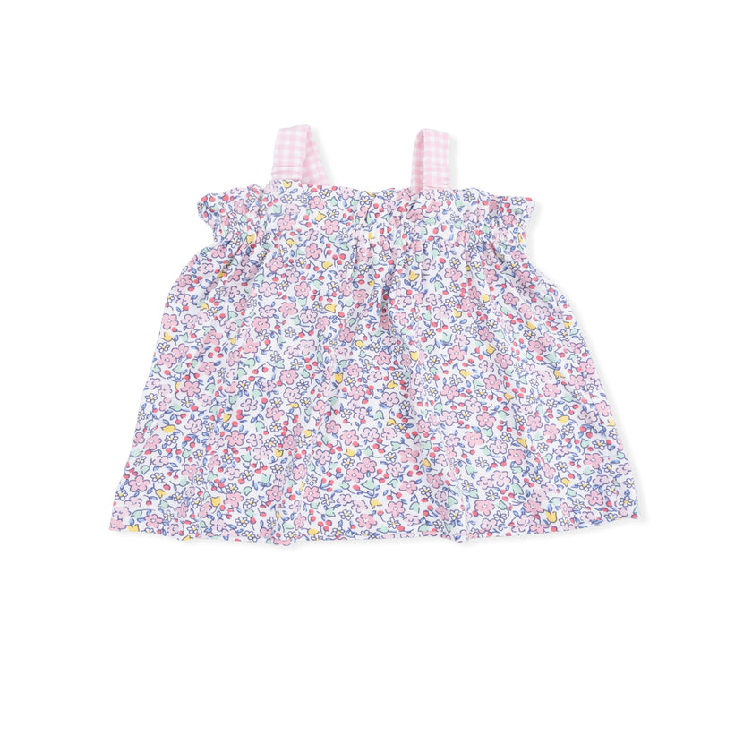Elizabeth's Garden - Top with Bows and Ruffle Leg Bloomer