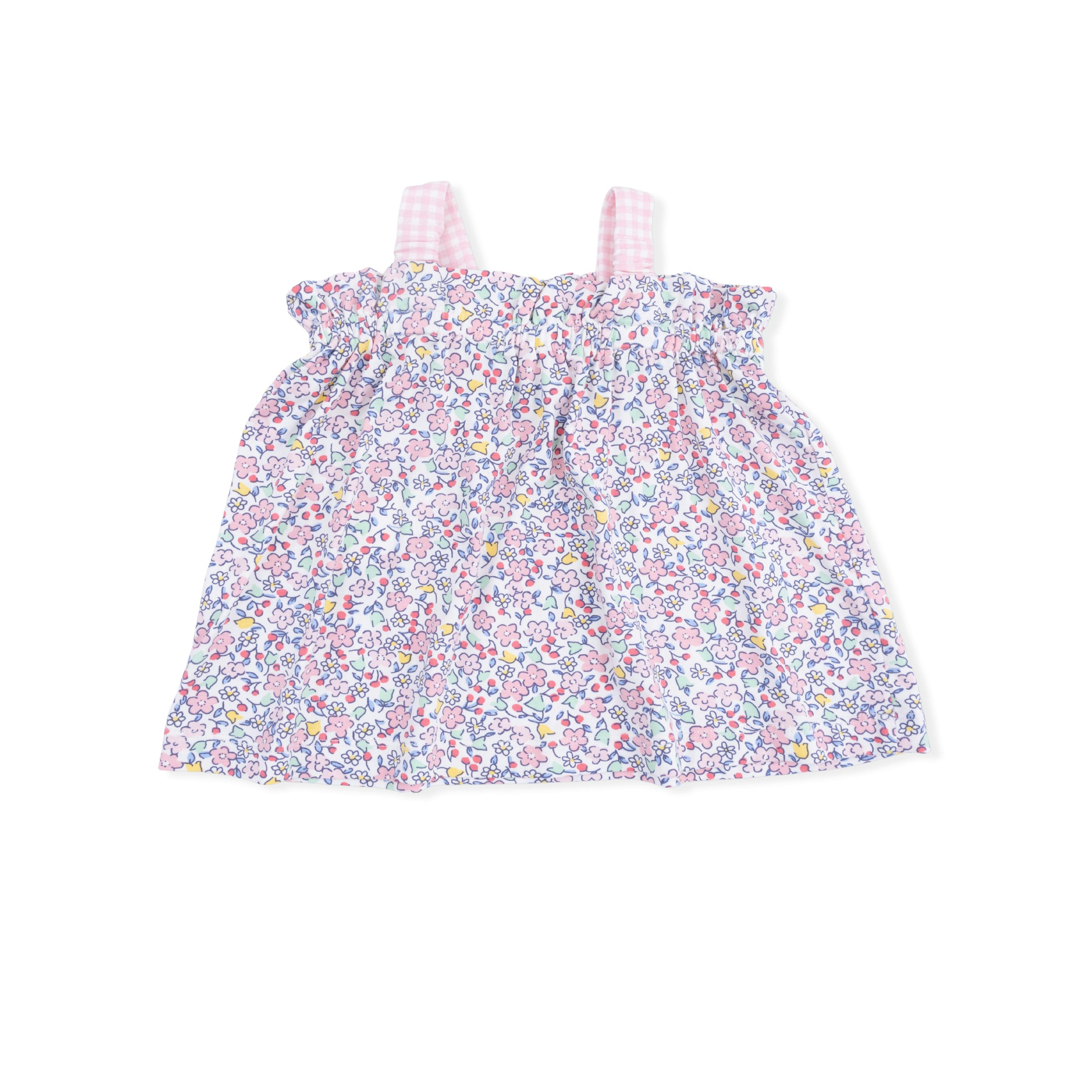 Elizabeth's Garden - Top with Bows and Ruffle Leg Bloomer