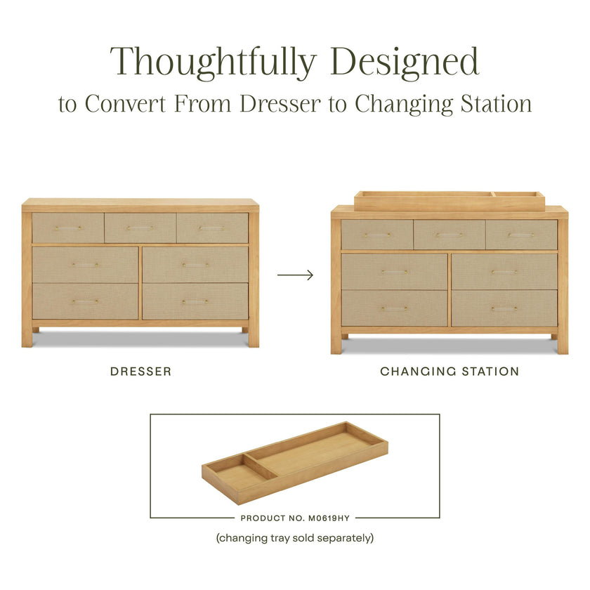 Eloise 7-Drawer Wide Assembled Dresser (56")