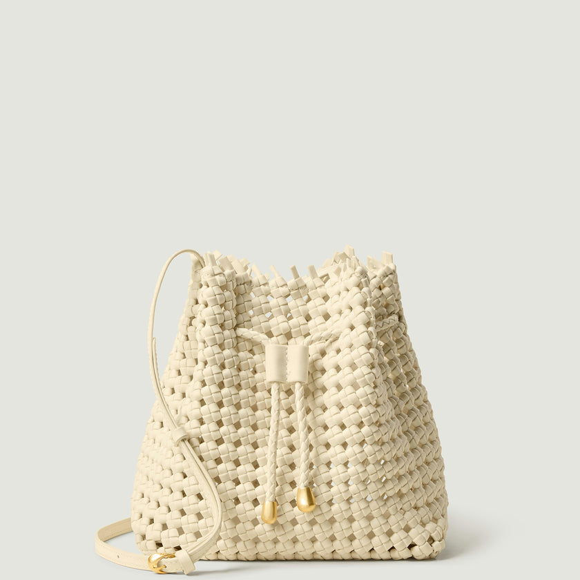 Mallorca Bucket Open Weave | Salt
