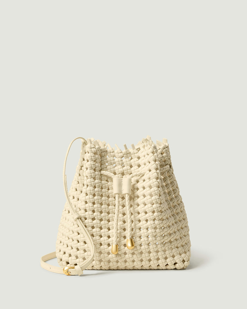 Mallorca Bucket Open Weave | Salt