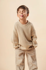 Organic Cotton Corduroy Straight Leg Cargo