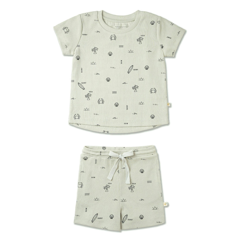 Organic Tee & Shorts Set
