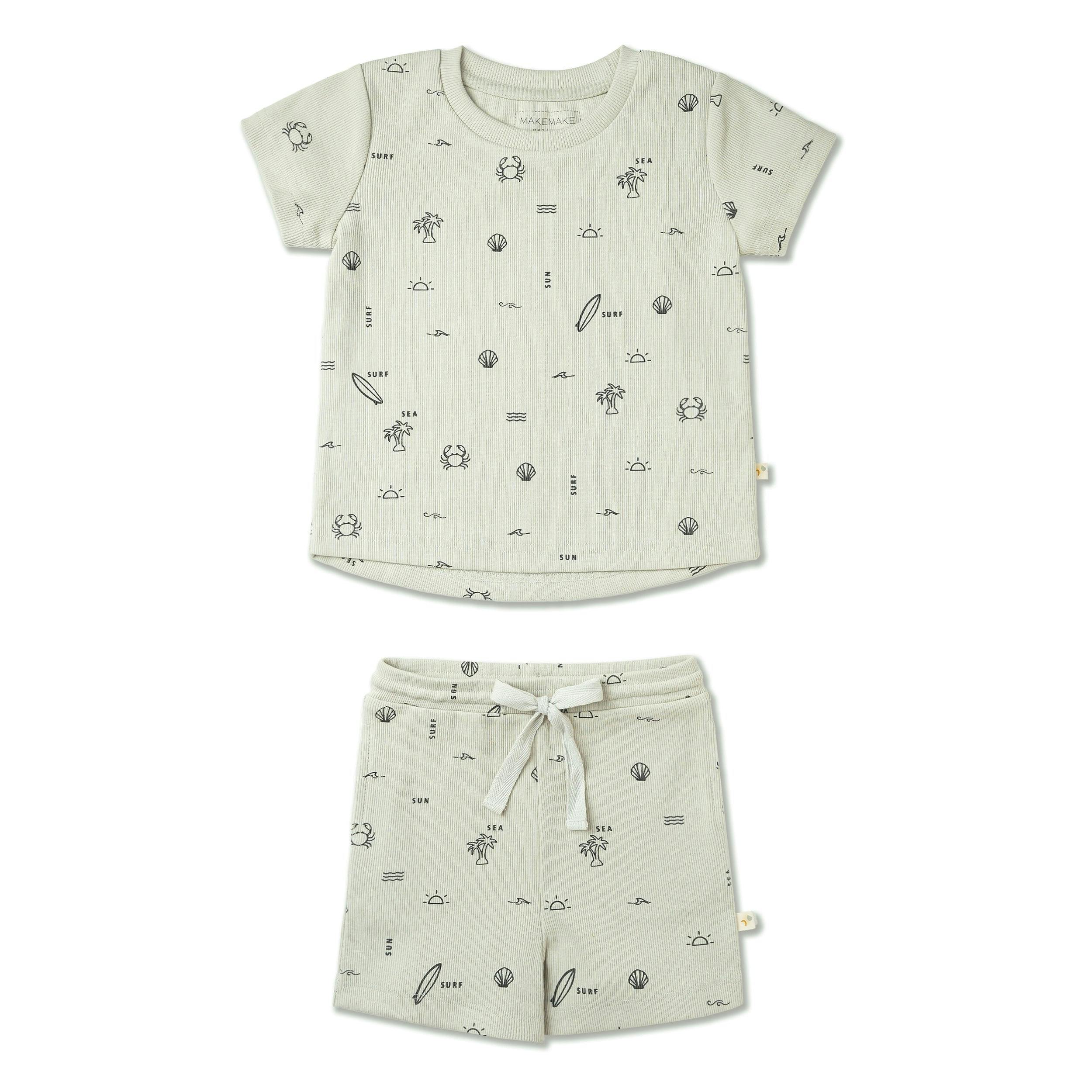 Organic Tee & Shorts Set