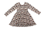 Game Day Blooms Twirl Dress