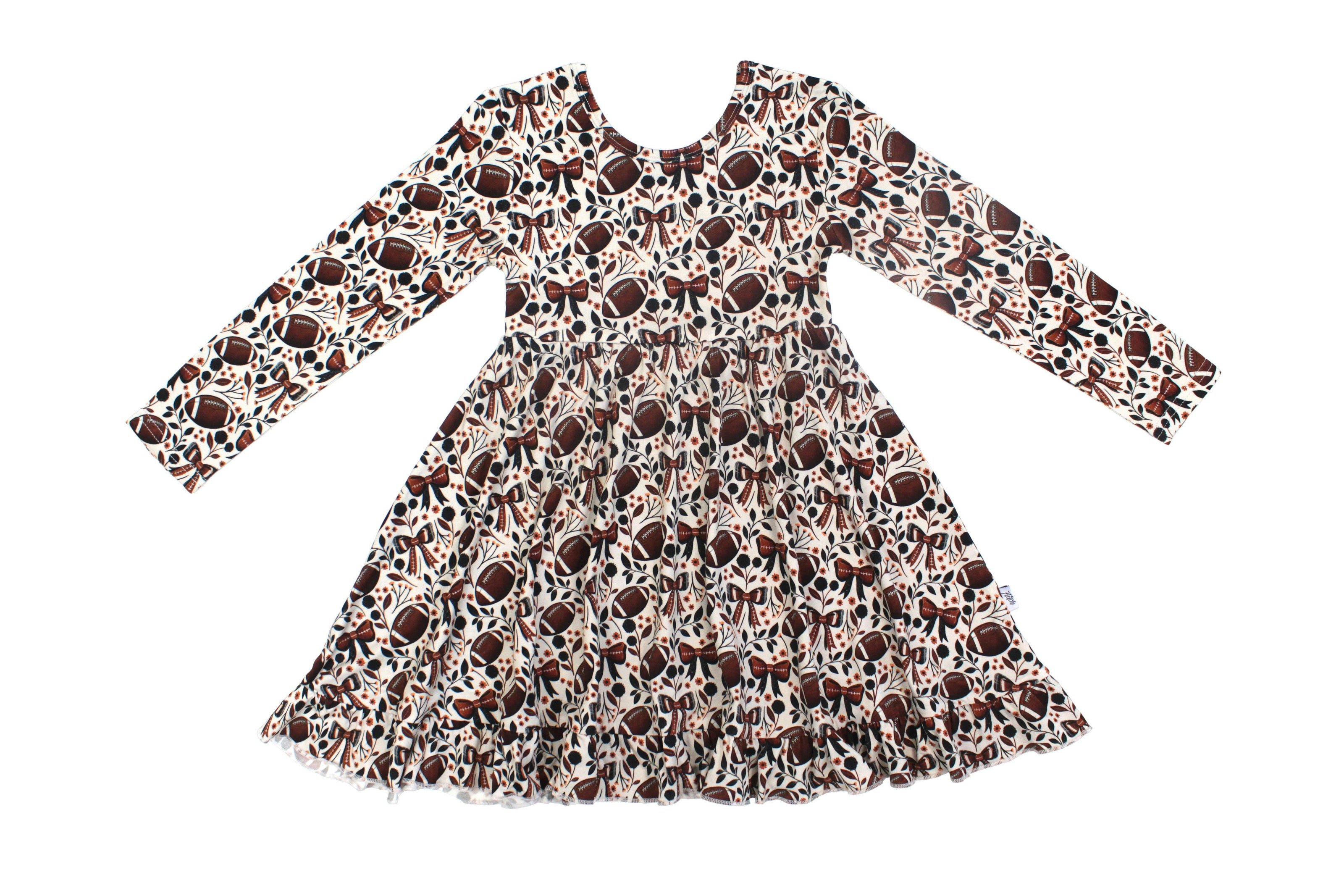 Game Day Blooms Twirl Dress