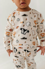 Boys Raglan Sweatshirt in Football