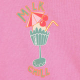BONTON Chilled Milk Baby Sweatshirt - Rose Fiesta