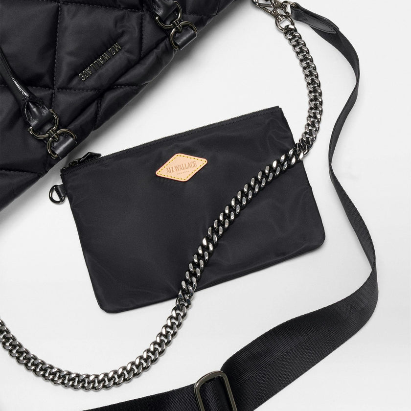 Black Small Madison E/W Tote