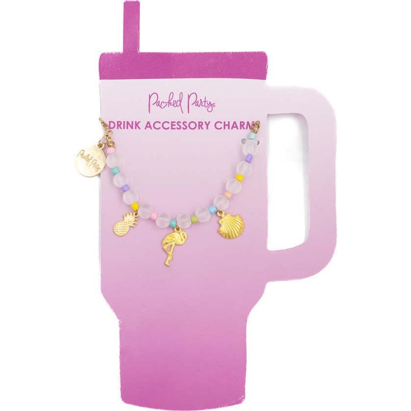 Beaded Summer Drink Charms