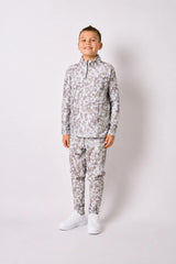 camo retro warm-up jogger