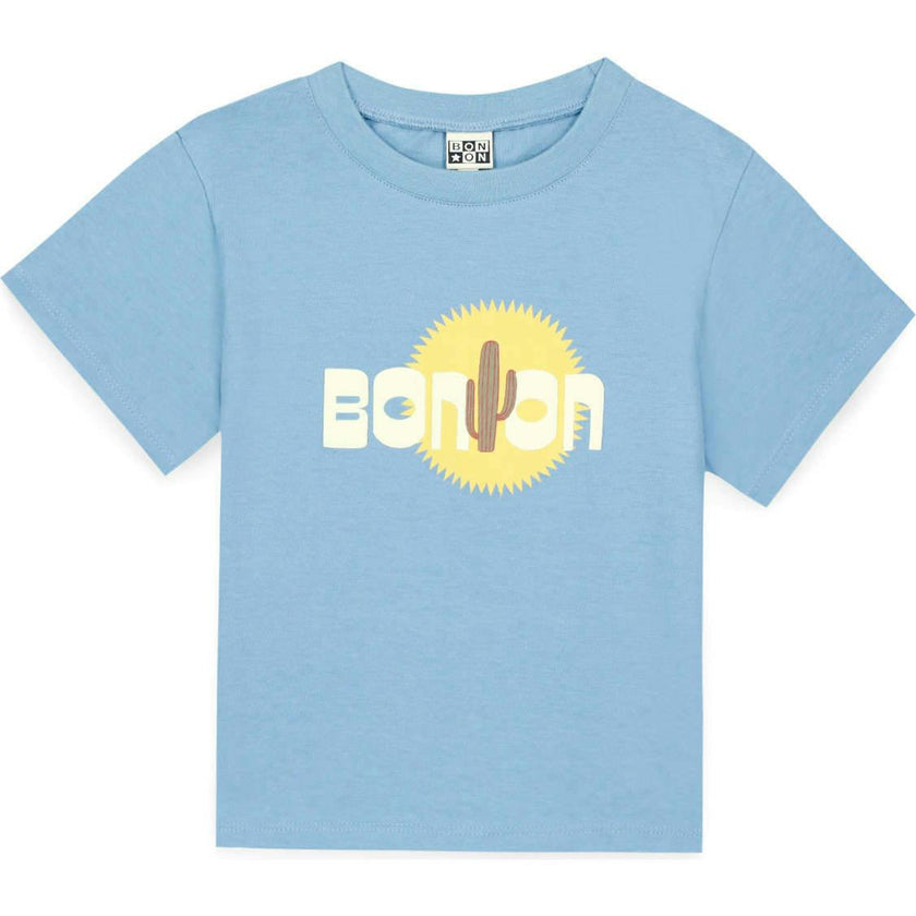 BONTON Tubo Cactus T-Shirt - Bleu Azul