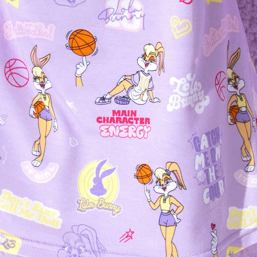 Lola Bunny Bamboo Girls' Short Sleeve Dress