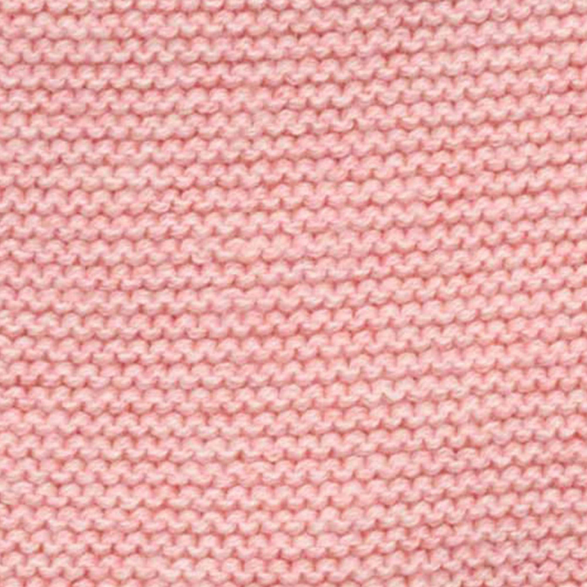 Crochet Collar Cardigan Blush Melange