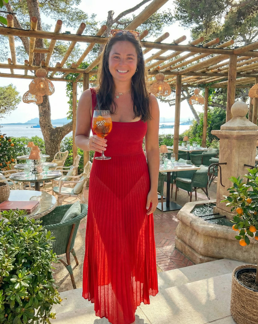 Love All Tennis Women's Eden Sheer Cocktail Dress