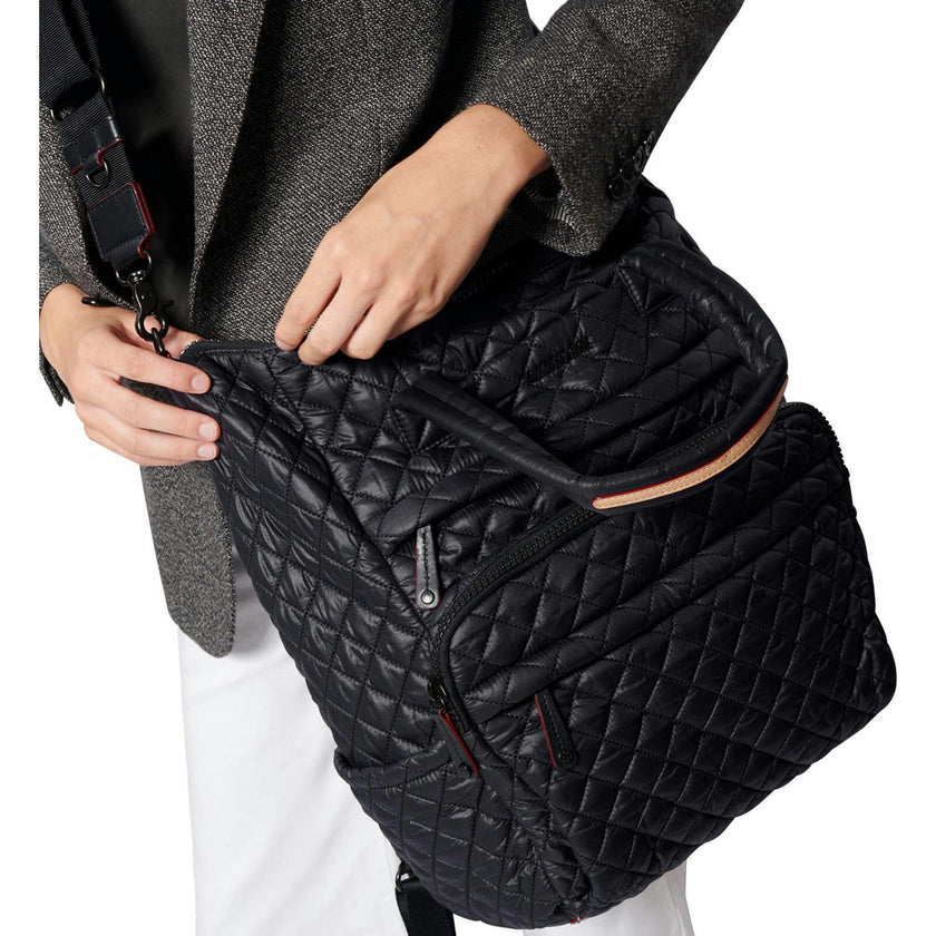 Black Metro Utility Backpack