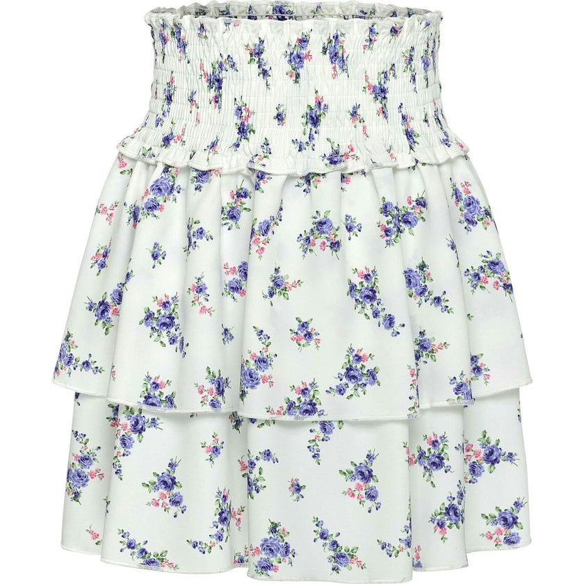 Scottie Skirt Violet Roses