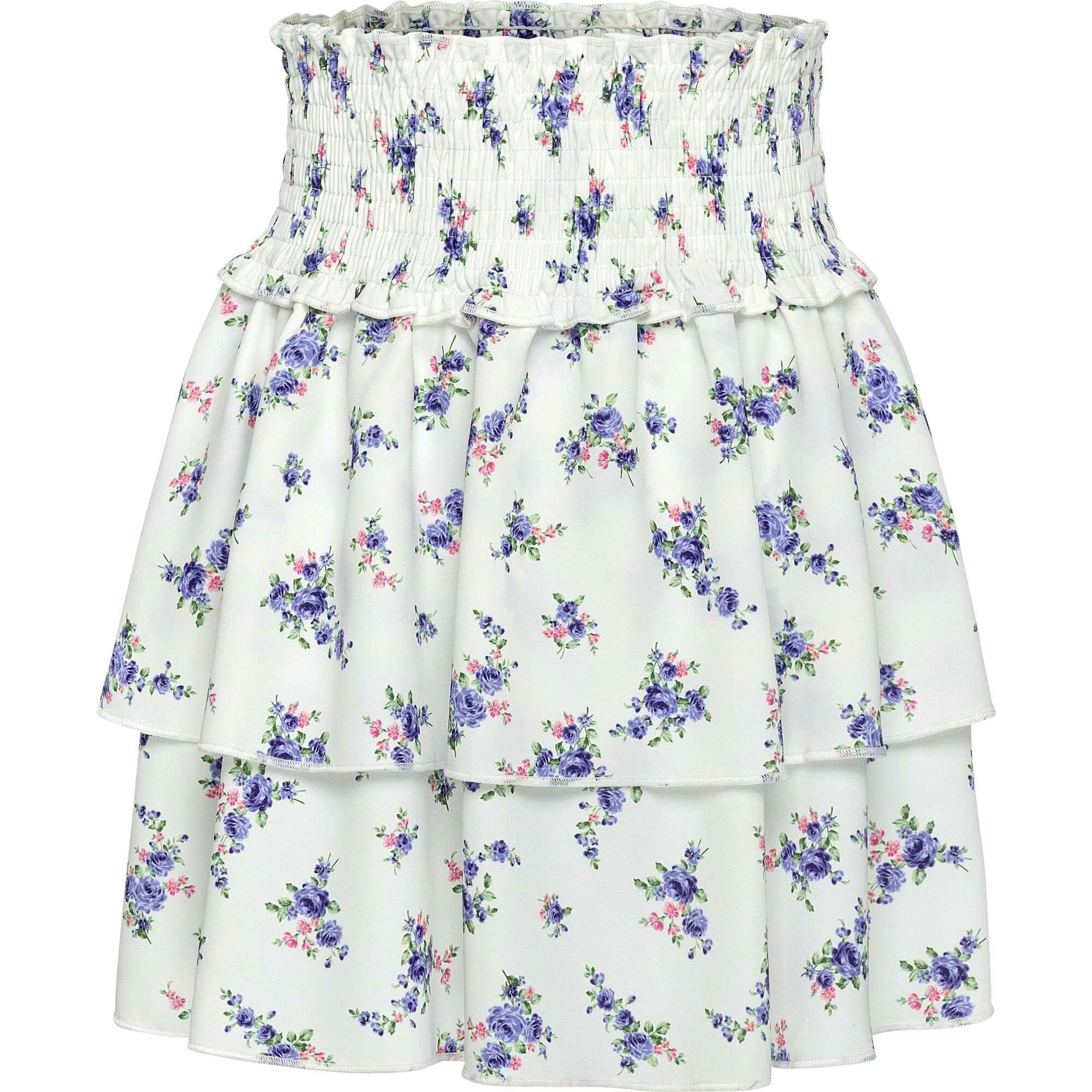 Scottie Skirt Violet Roses