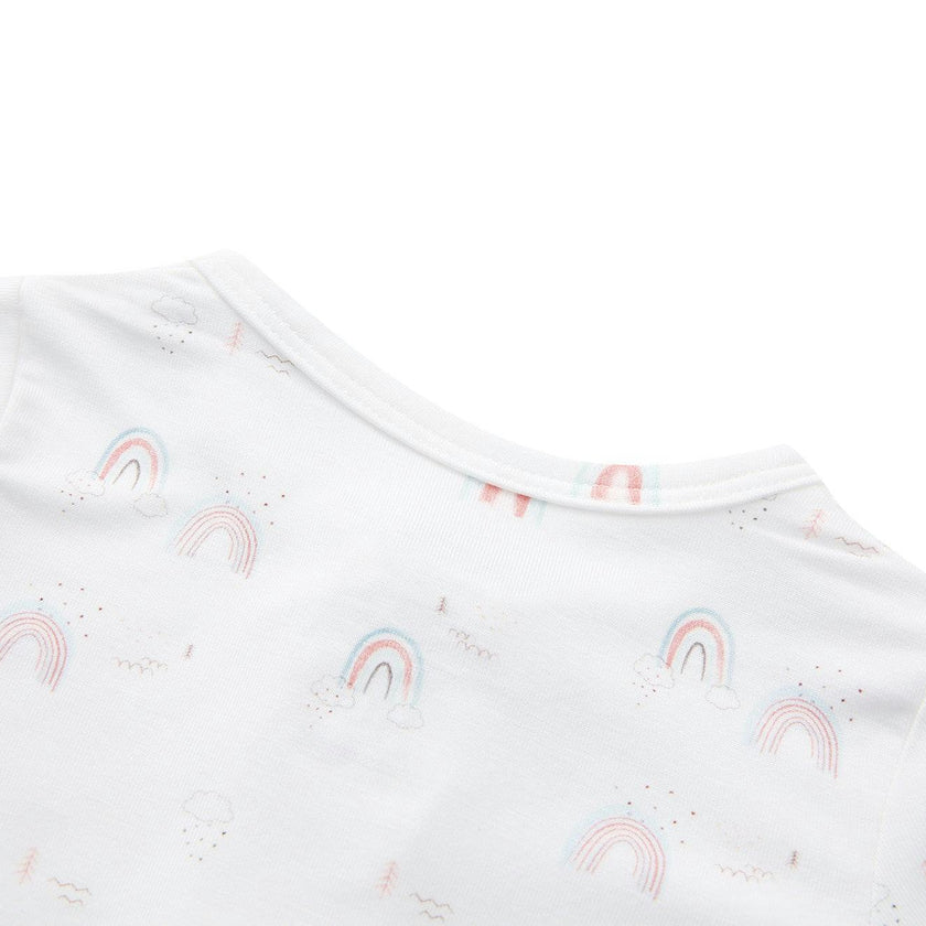 Bamboo Footie Pajama Sleepsuit - Arc en ciel