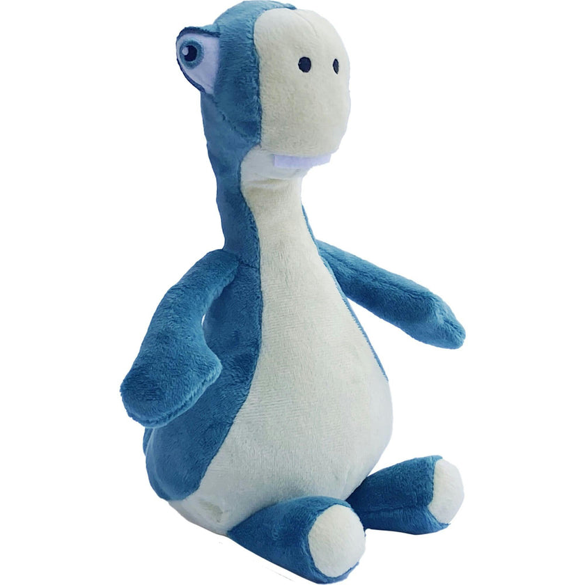 Gigantosaurus: 10" Soft Plush - Bill - Blue & White Huggable Dino