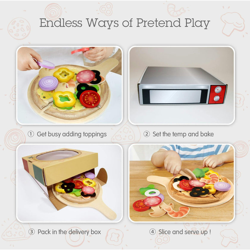 Kitchen Perfect Pizza Food Playset