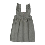 Organic Ruffle Corduroy Dress