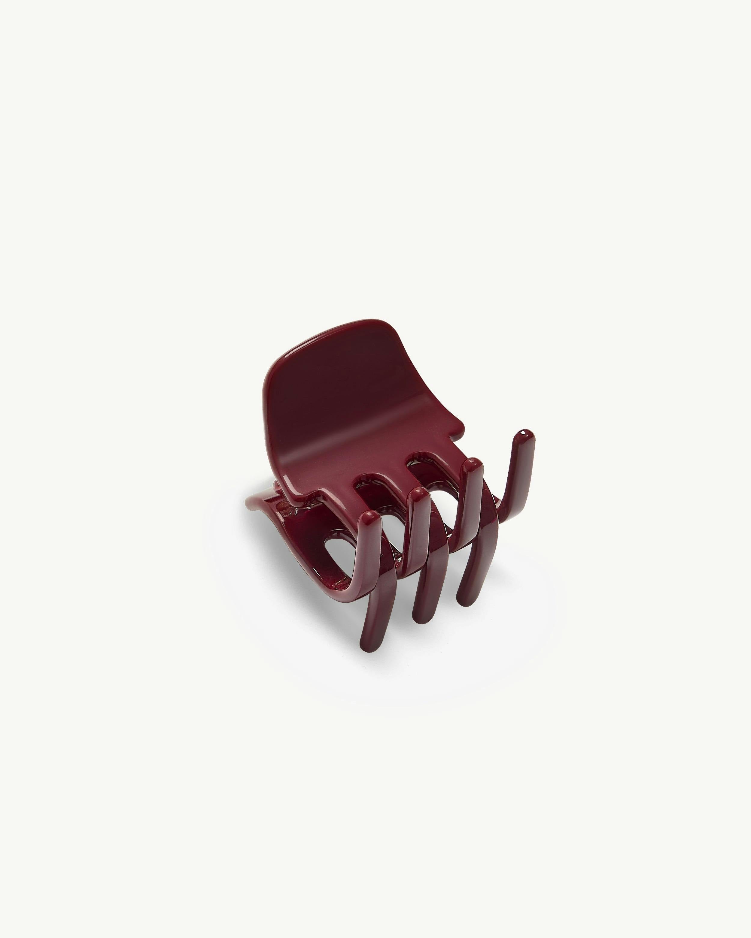 Mini Claw in Oxblood