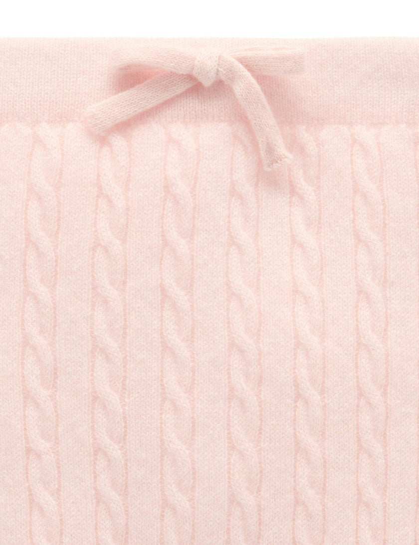 Cashmere Leggings Pale Pink Melange