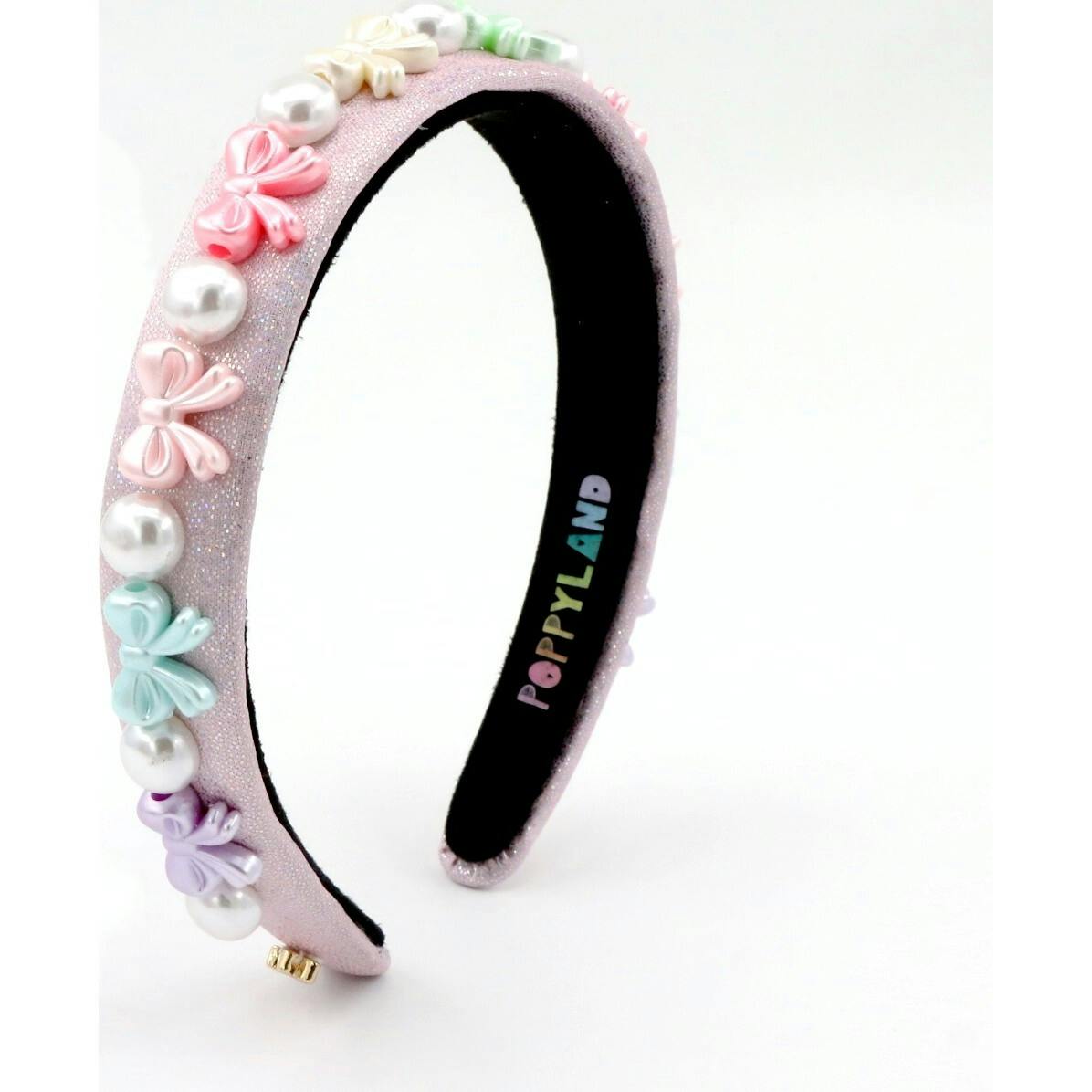 Pastel Bows & Pearls Headband