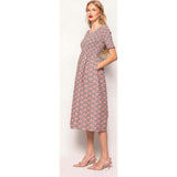 Parker Dress in Floral Fan