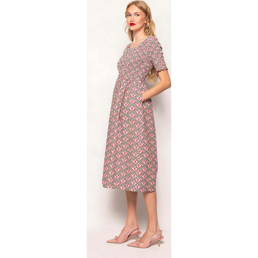 Parker Dress in Floral Fan