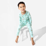 Vintage Airplanes Bamboo Kids Pajamas