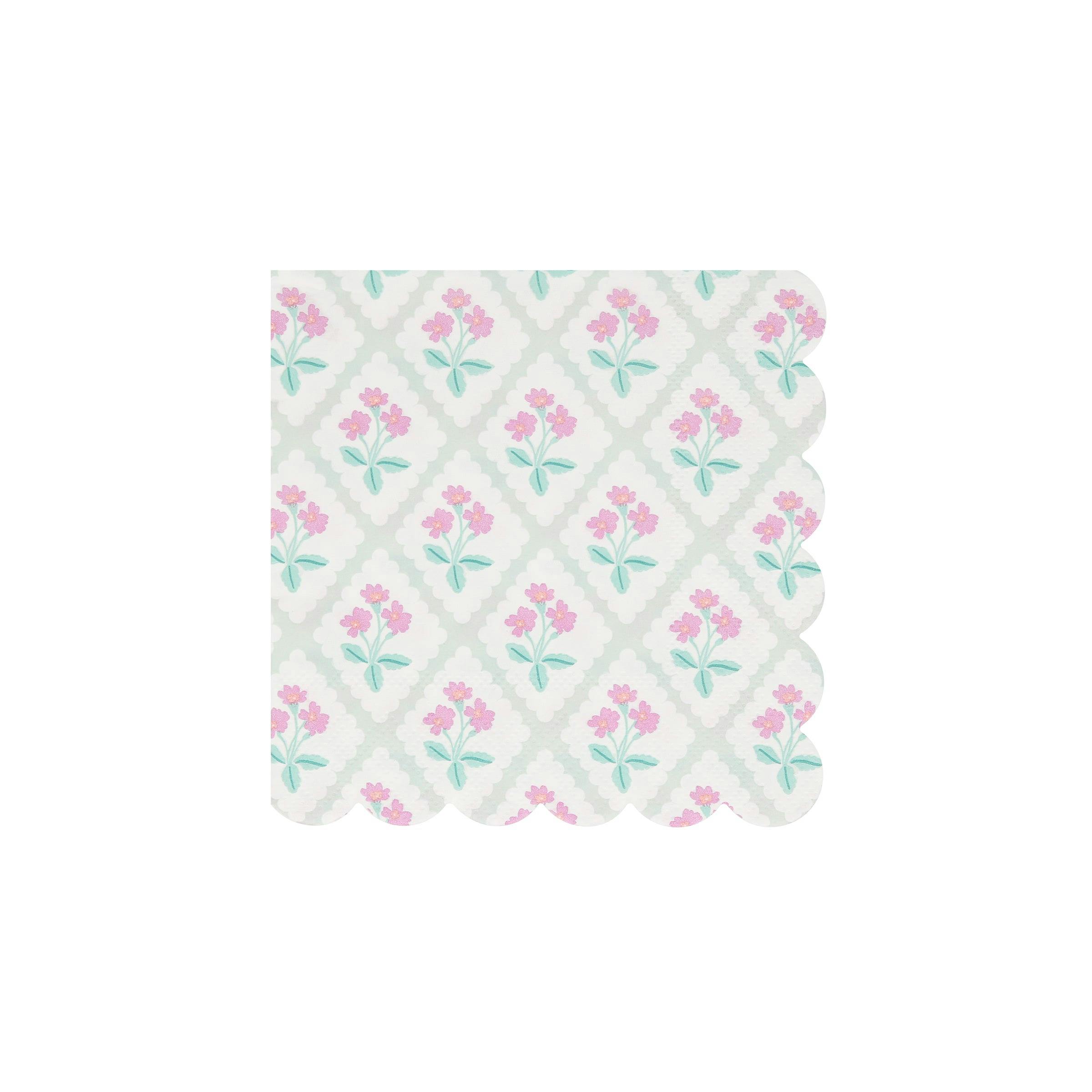 Bloomsbury Floral Pattern Small Napkins