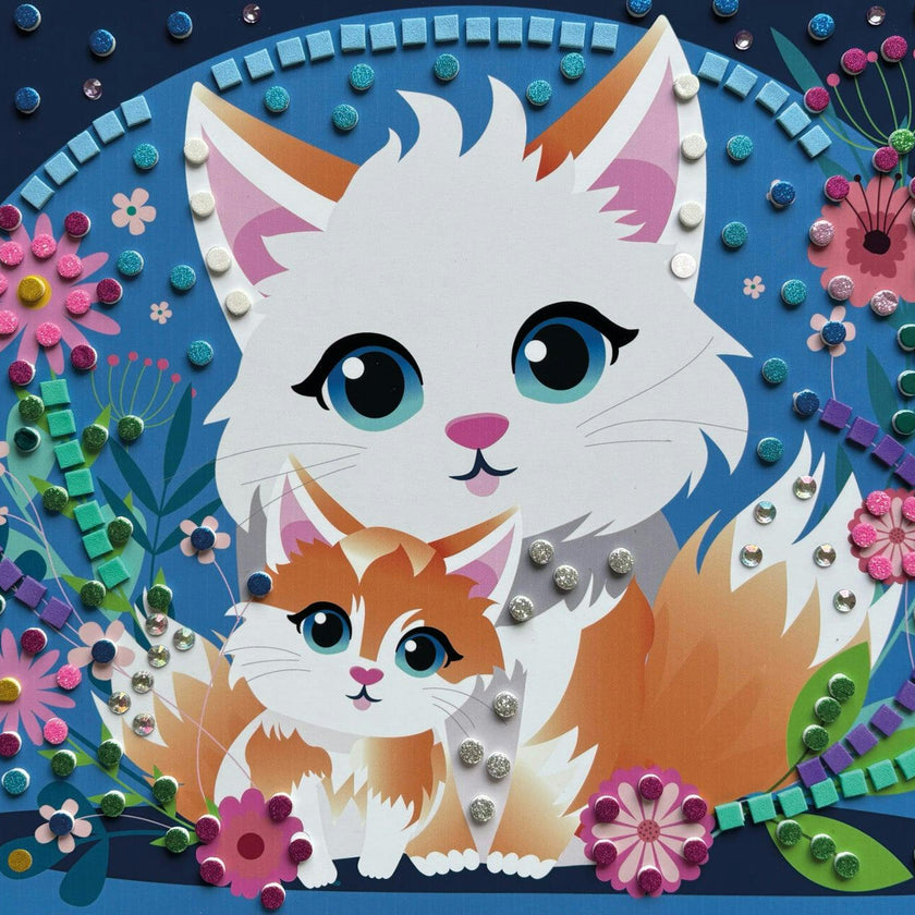 Stick'N Fun - Mosaics Cuddly Animals - 5y+