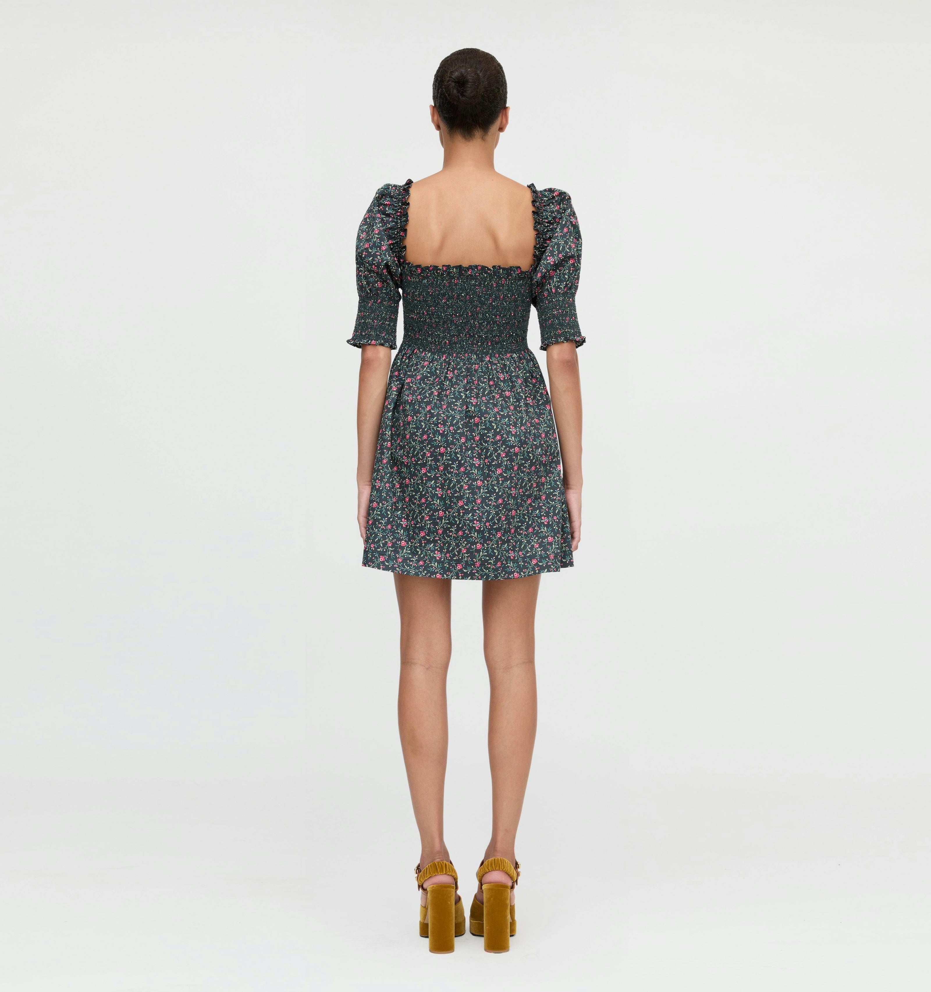 The Lila Nap Dress - Florentine Ditsy