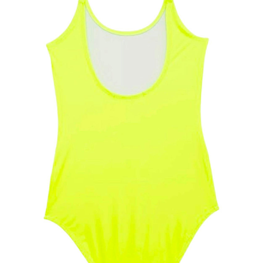Beach Babe Neon Yellow Swimsuit