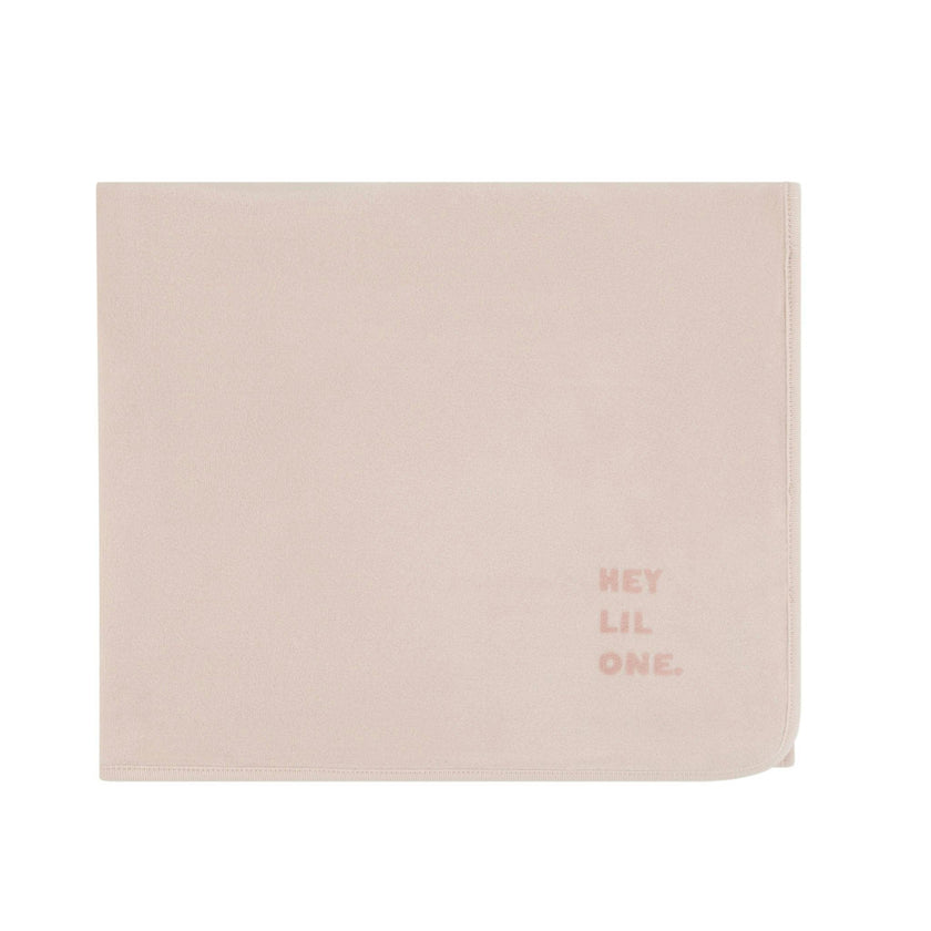 Velour Hey Lil One Blanket