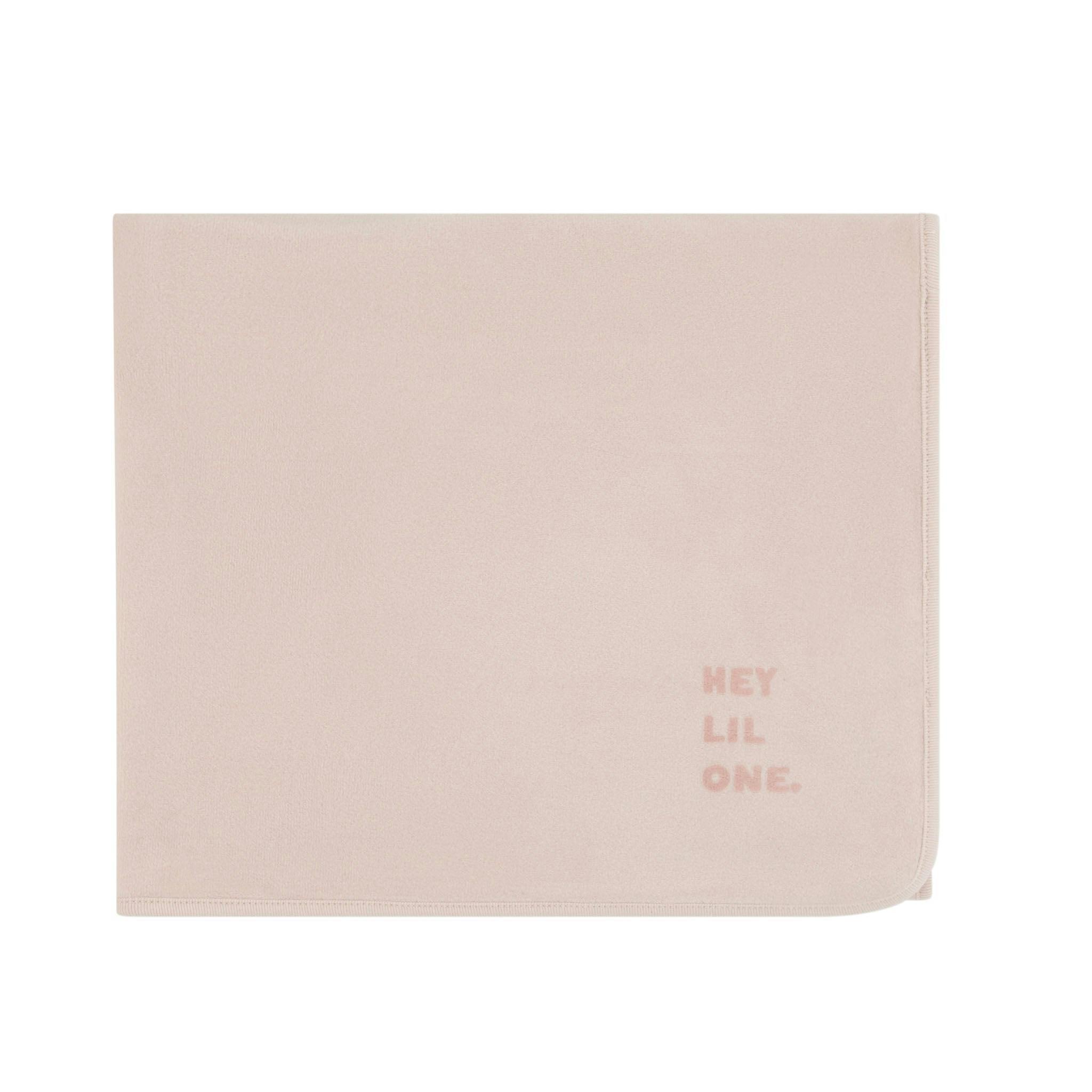 Velour Hey Lil One Blanket