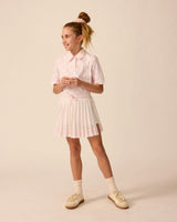 Play Pleated Skort in Pink Trim