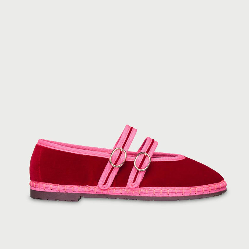 Claire Deep Red
