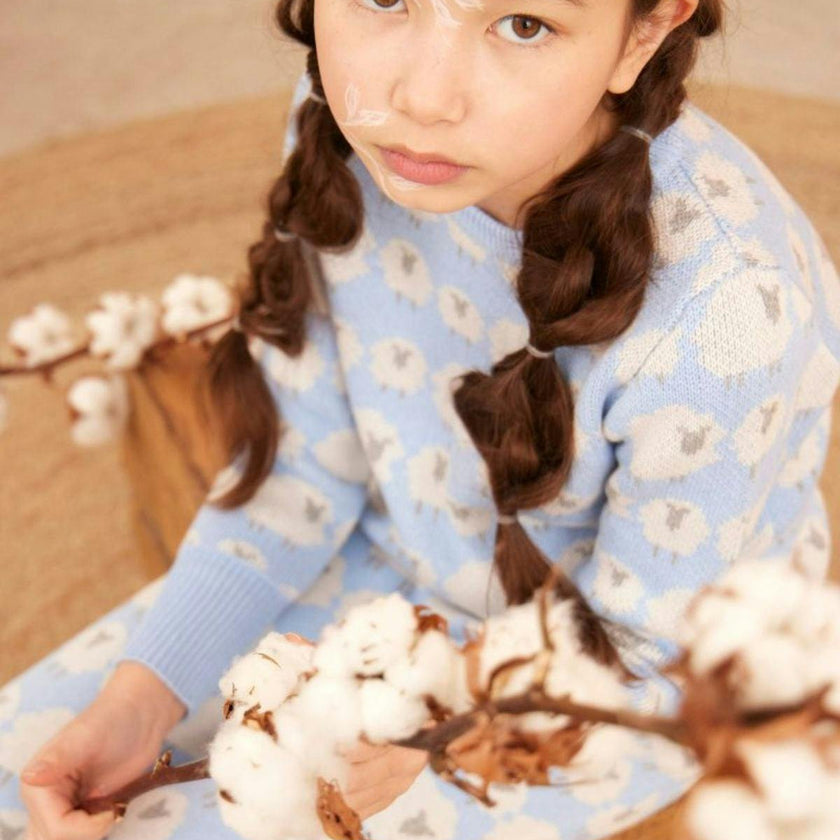 Little Bo Peep Jumper | Sky