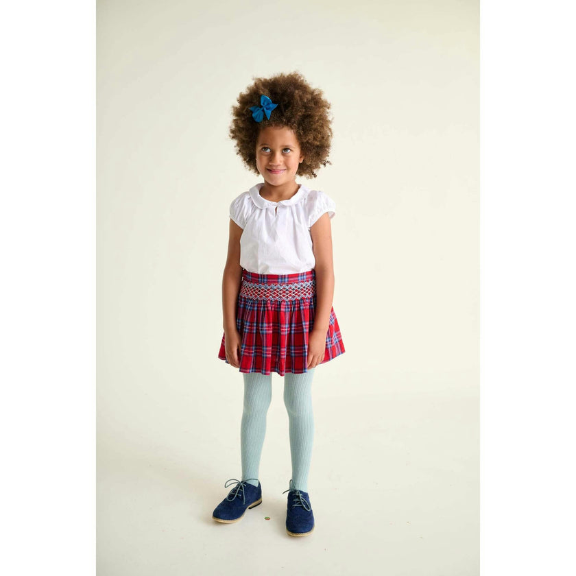 Smocked Girls Skirt Lilla