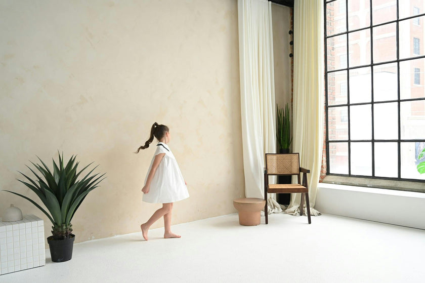 Lara dress (off-white)