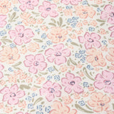 Organic Flutter Romper - Peony