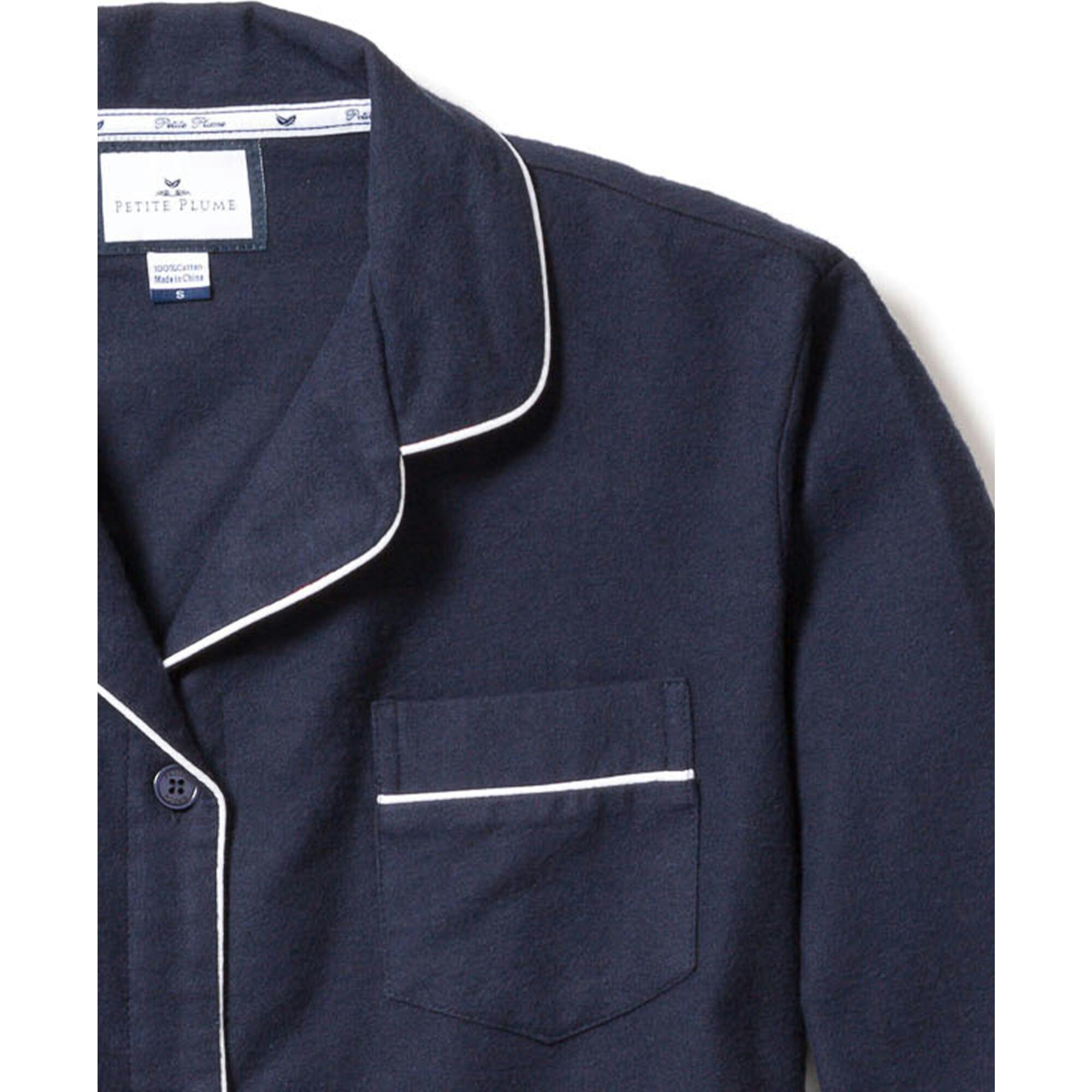 Men's Pima Pajama Set in Black