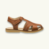 Spencer Sandal | Caramel Leather