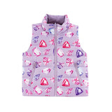 Casey Reversible Down Vest, Purple