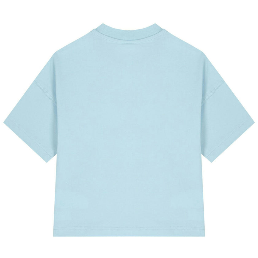 Baby Blue Teddy Bear Logo T-Shirt